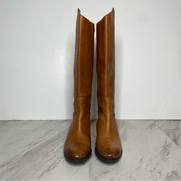 Sam Edelman Penny Brown Leather Riding Boot 6M - Picture 2 of 16